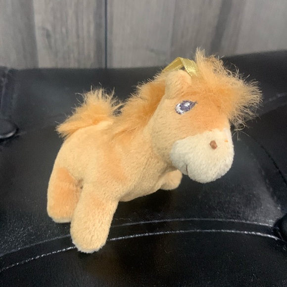 Precious Moments Tiny Tender Tails Baby Horse Pony Mare Plush Beanie Ornament - Picture 1 of 9